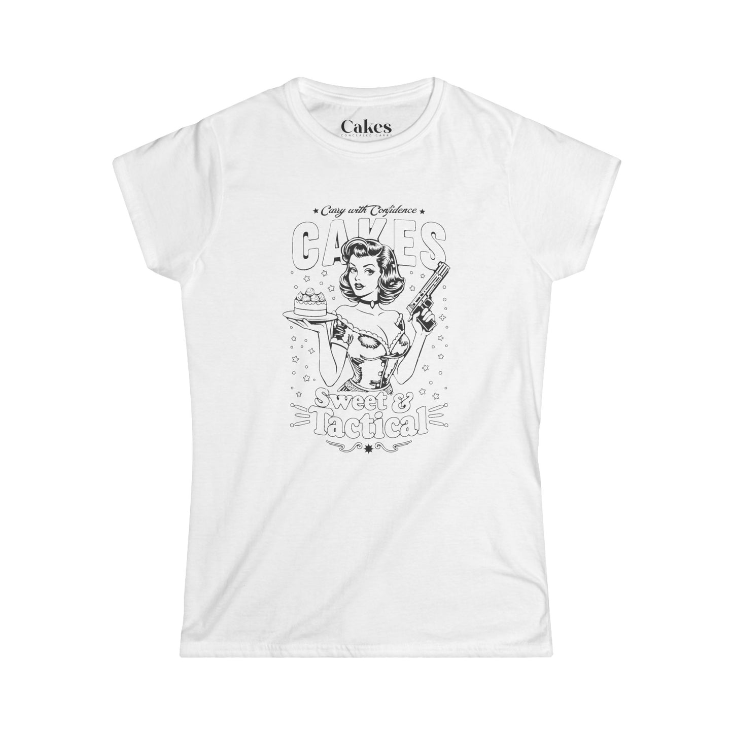 Sweet & Tactical- Women's Tee