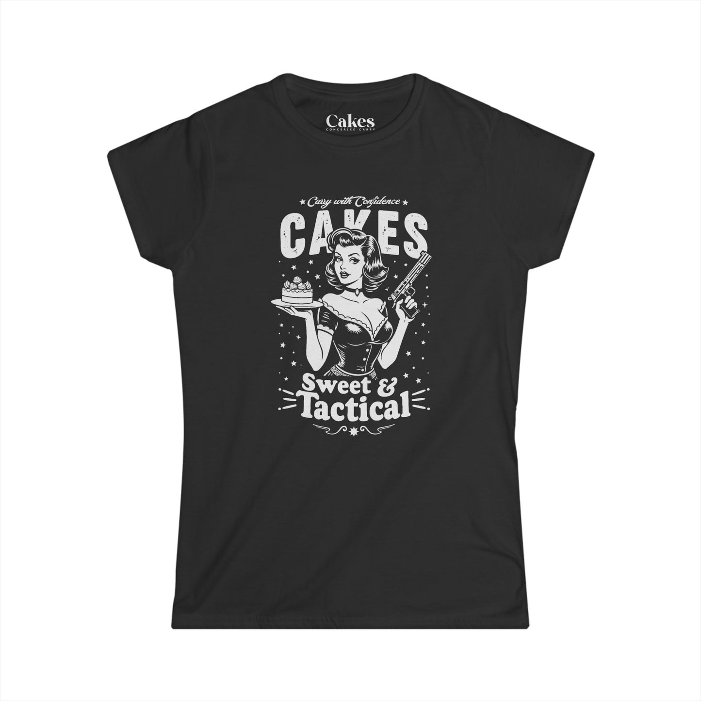 Sweet & Tactical- Women's Tee