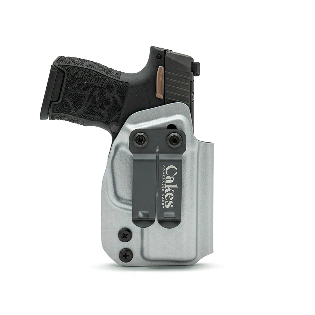 Metallic IWB Kydex Holster: Convertible Bag Use