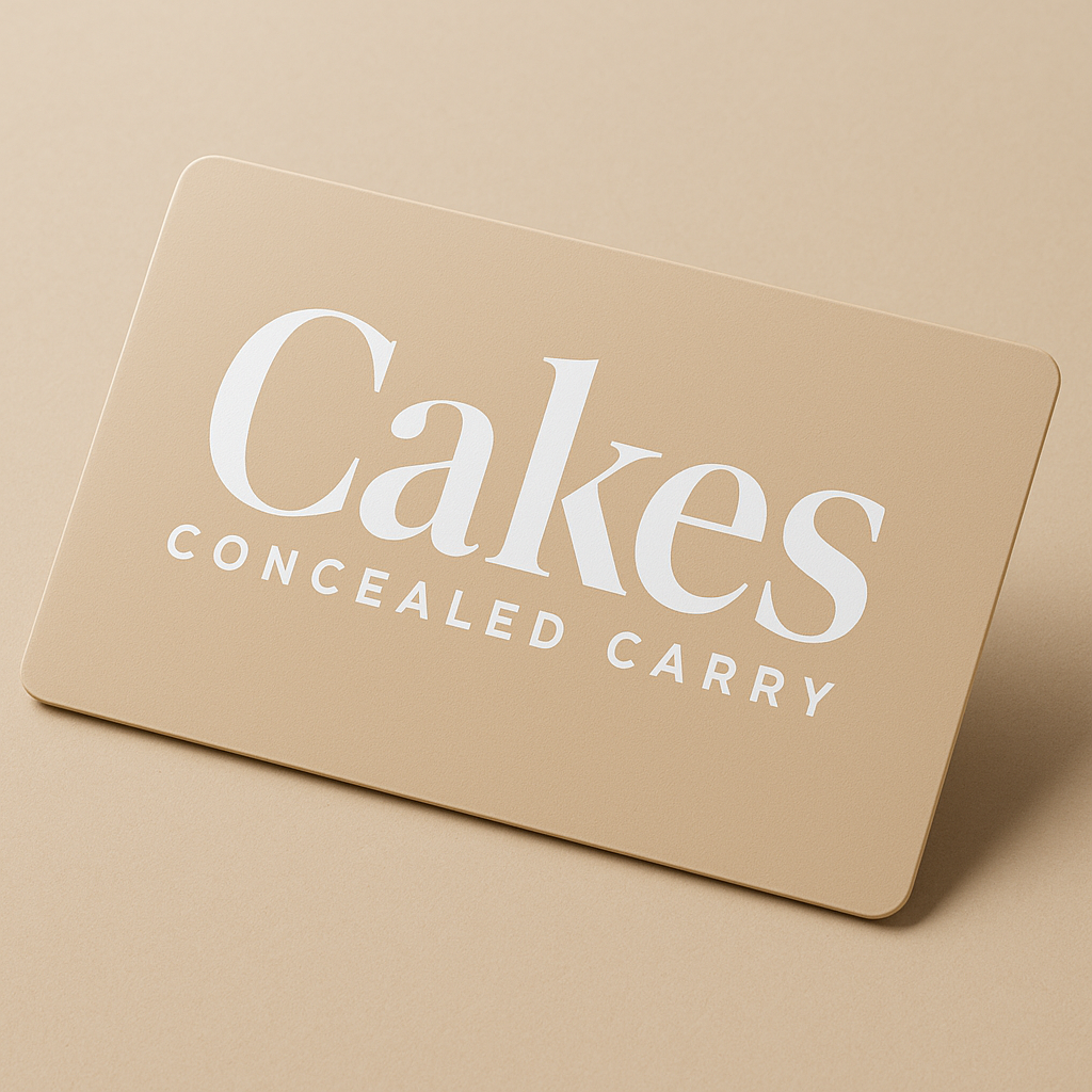 Cakes Concealed Carry Digital Gift Card