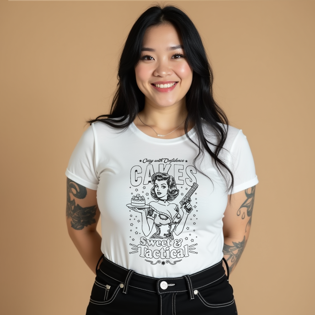 Sweet & Tactical- Women's Tee
