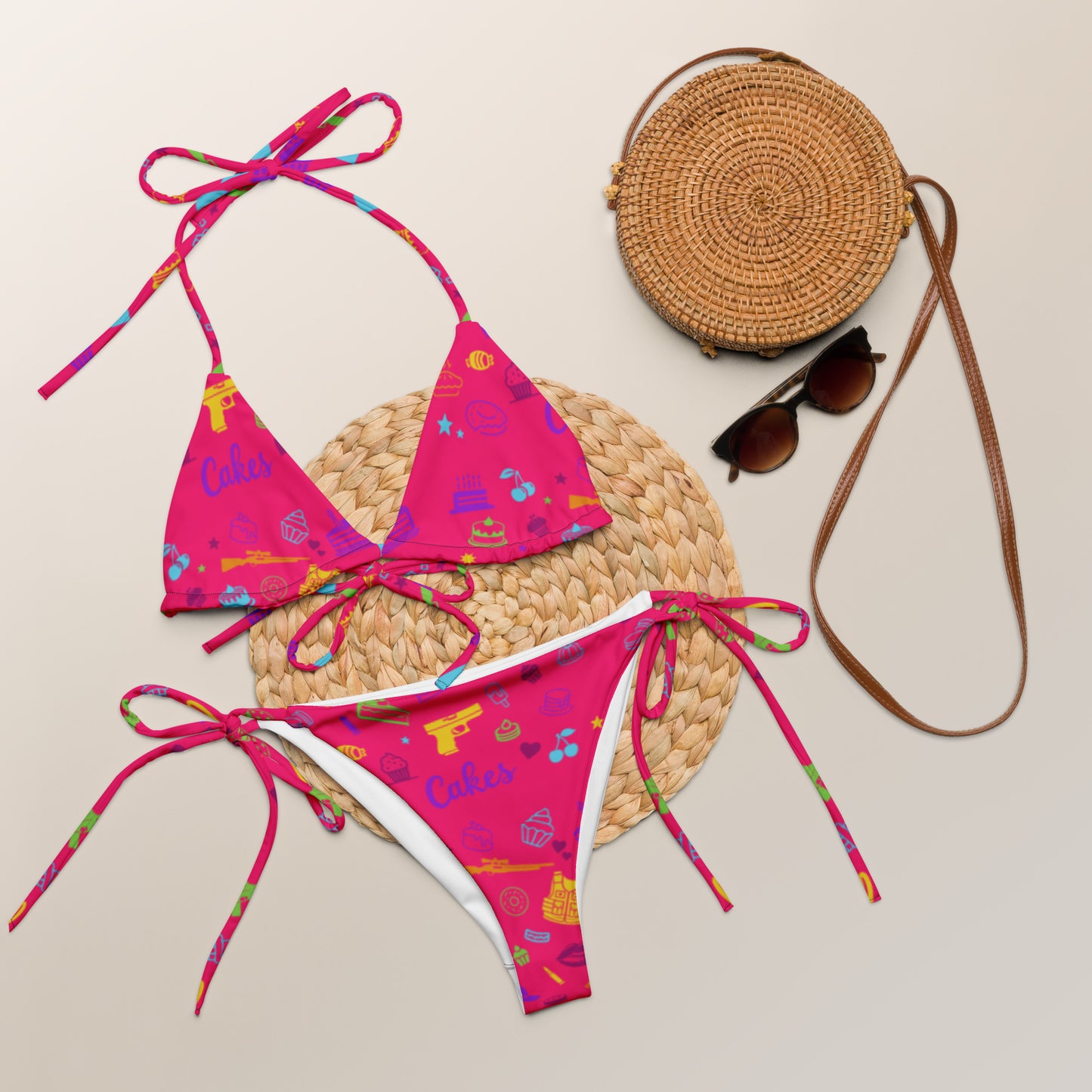 Cakes & Ammo- Fun Summer Women's Bikini