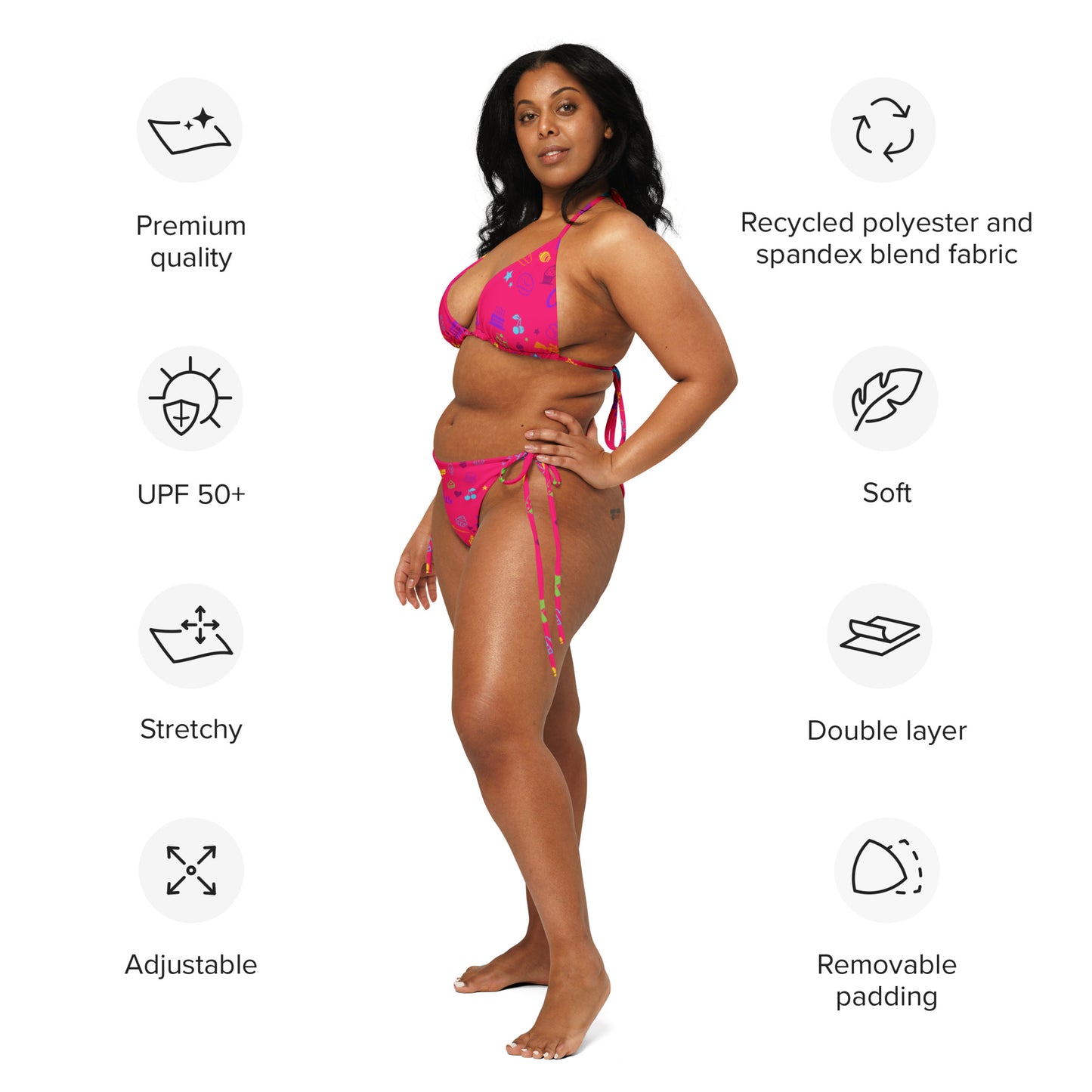 Cakes & Ammo- Fun Summer Women's Bikini