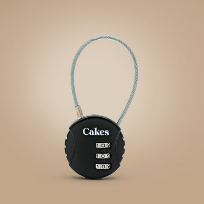 Cakes Lock - Black