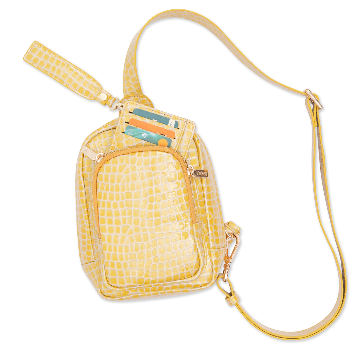 Champagne Meringue Chiffon Compact w/ Wallet