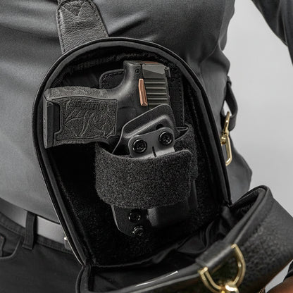 Standard IWB Kydex Holster: Convertible Bag Use
