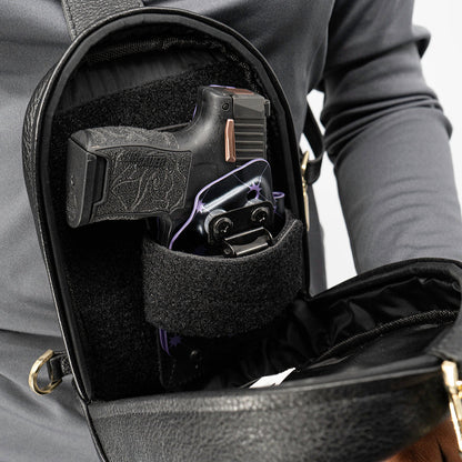 Metallic Premium IWB Kydex Holster: Convertible Bag Use