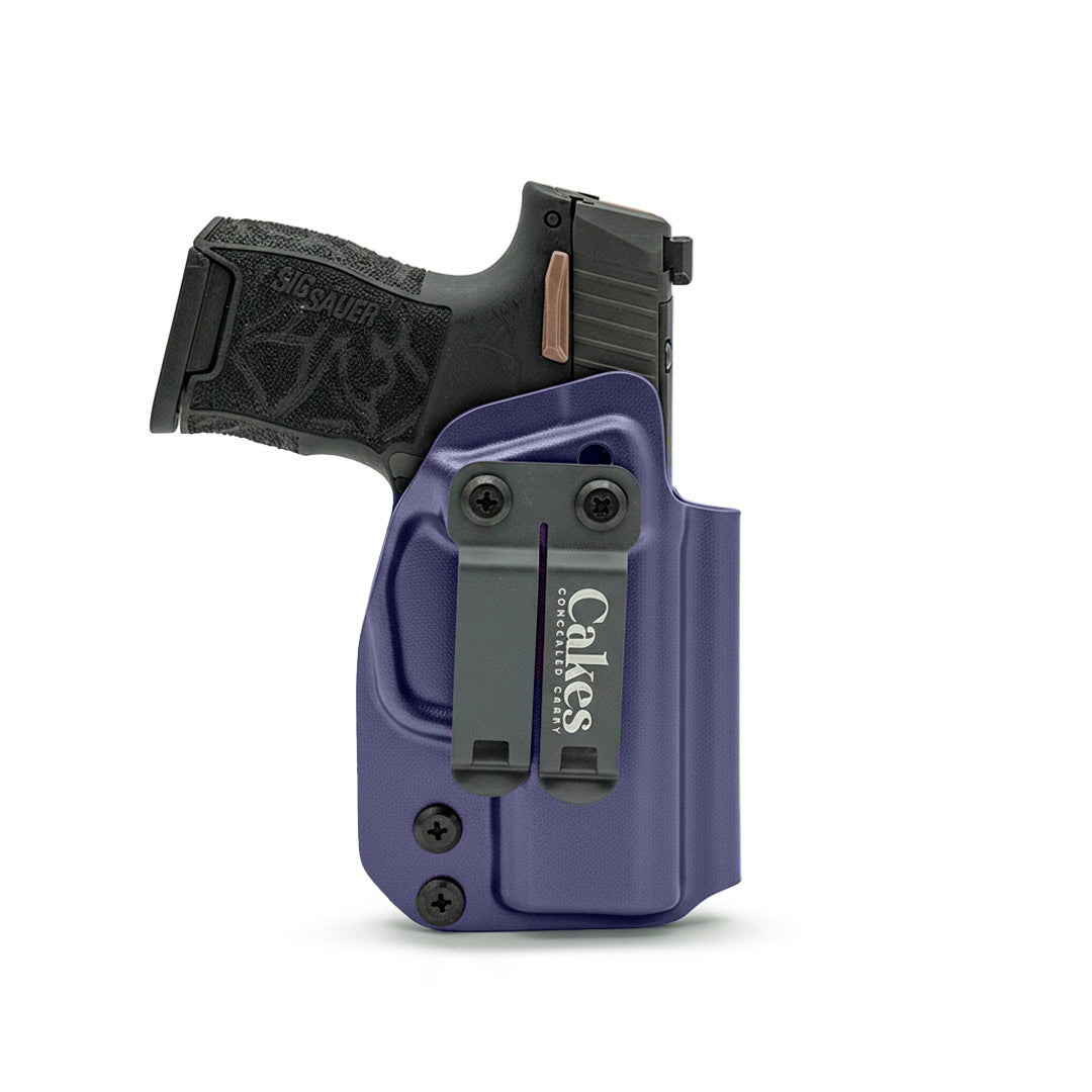 Metallic IWB Kydex Holster: Convertible Bag Use