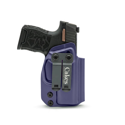 Metallic IWB Kydex Holster: Convertible Bag Use