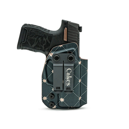Metallic Premium IWB Kydex Holster: Convertible Bag Use
