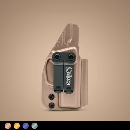 Metallic IWB Kydex Holster: Convertible Bag Use
