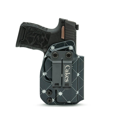 Metallic Premium IWB Kydex Holster: Convertible Bag Use
