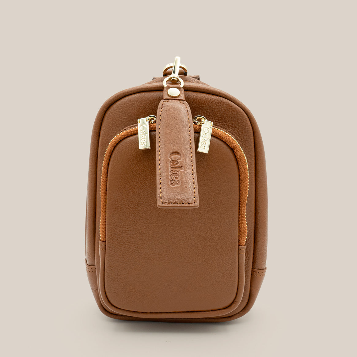 [Toffee Tan Gold Hardware] Front