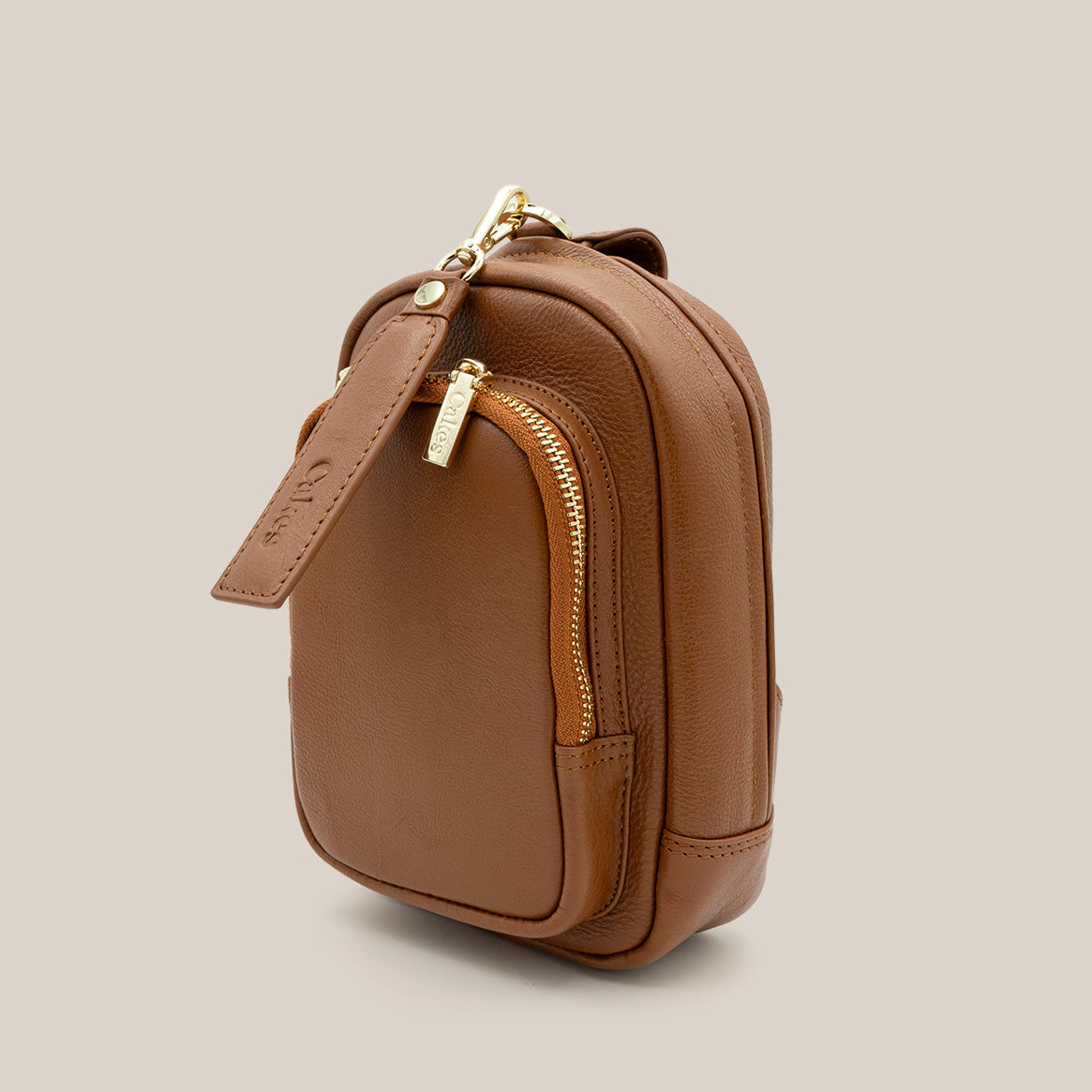 [Toffee Tan Gold Hardware] Side detail