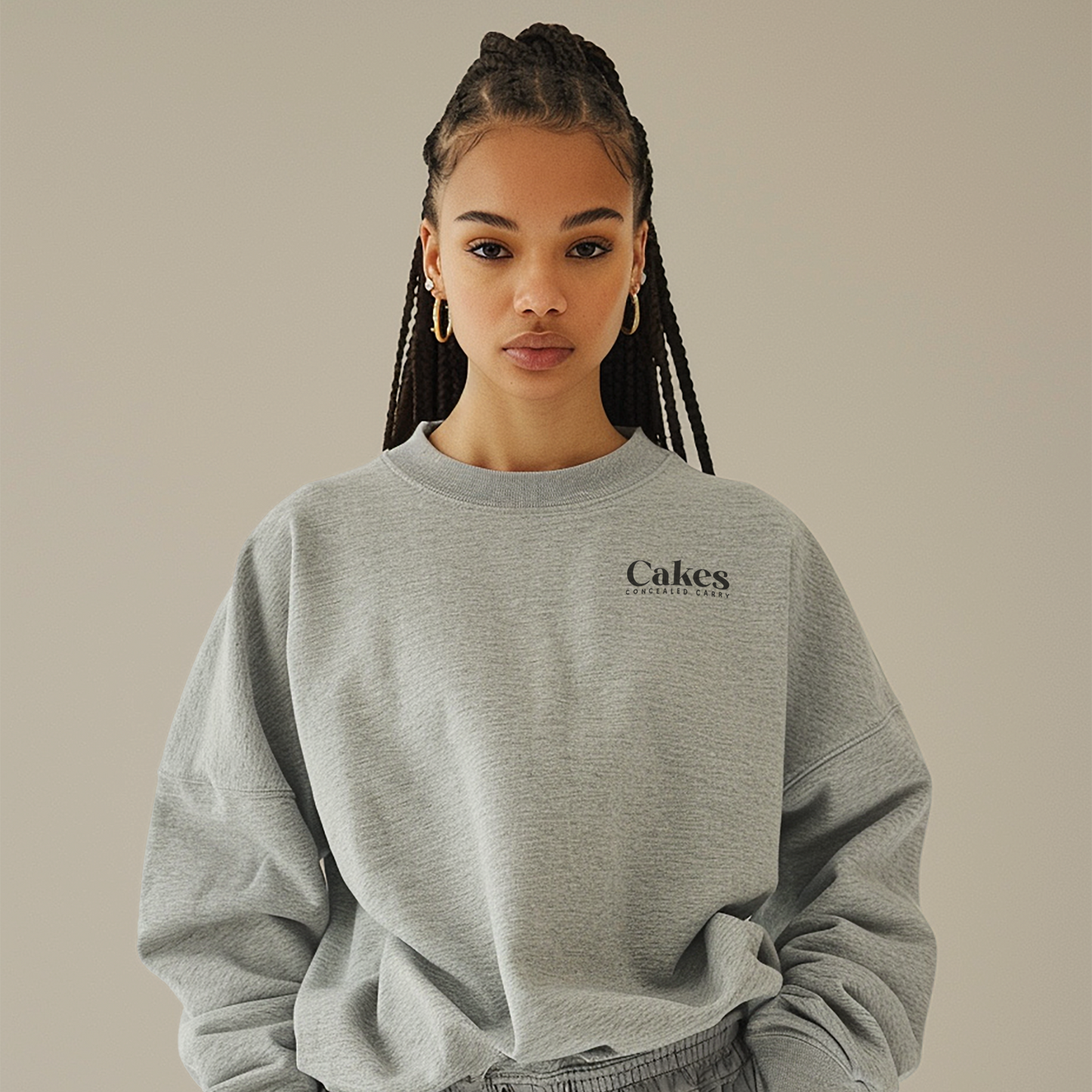 Cakes Concealed Crew Sweatshirt