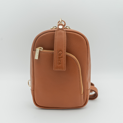 Madeline- Cross Body CCW Purse in Toffee Tan