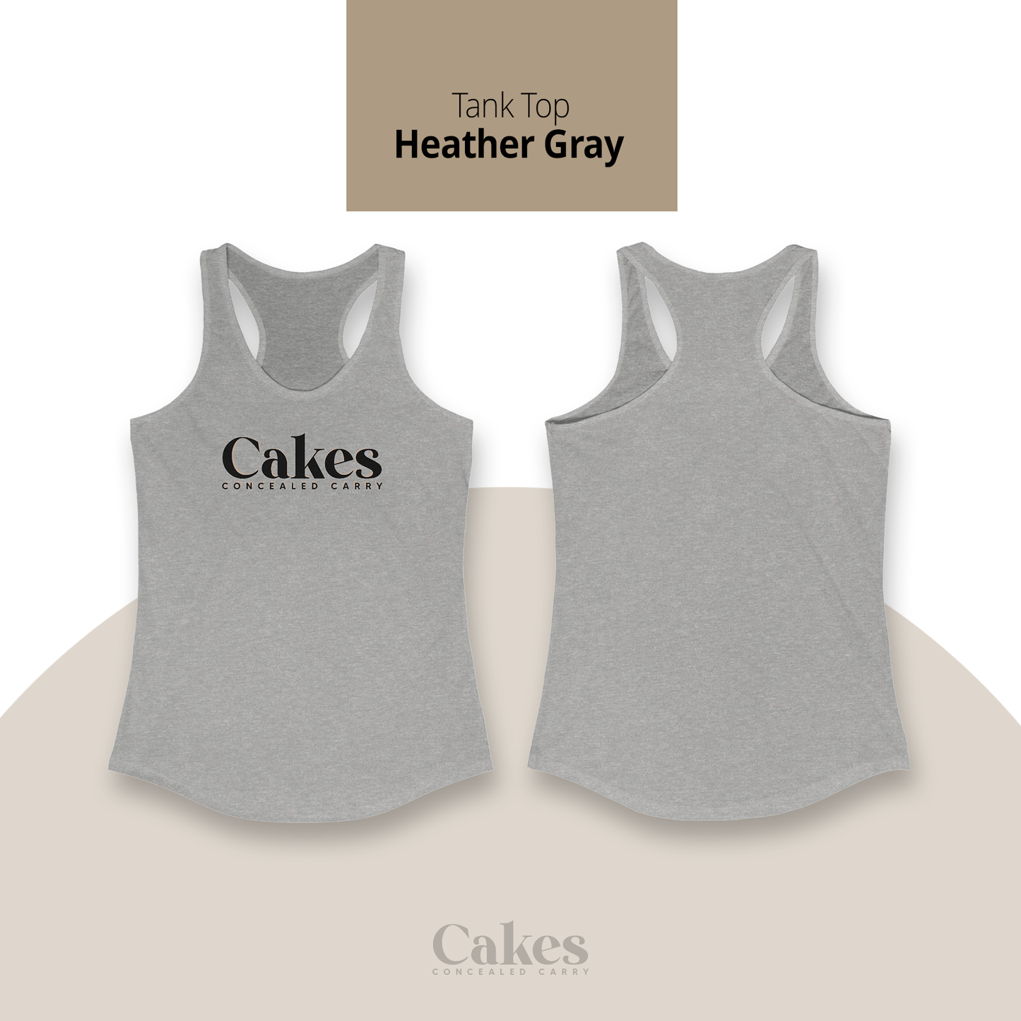 Cakes Concealed Tank Top