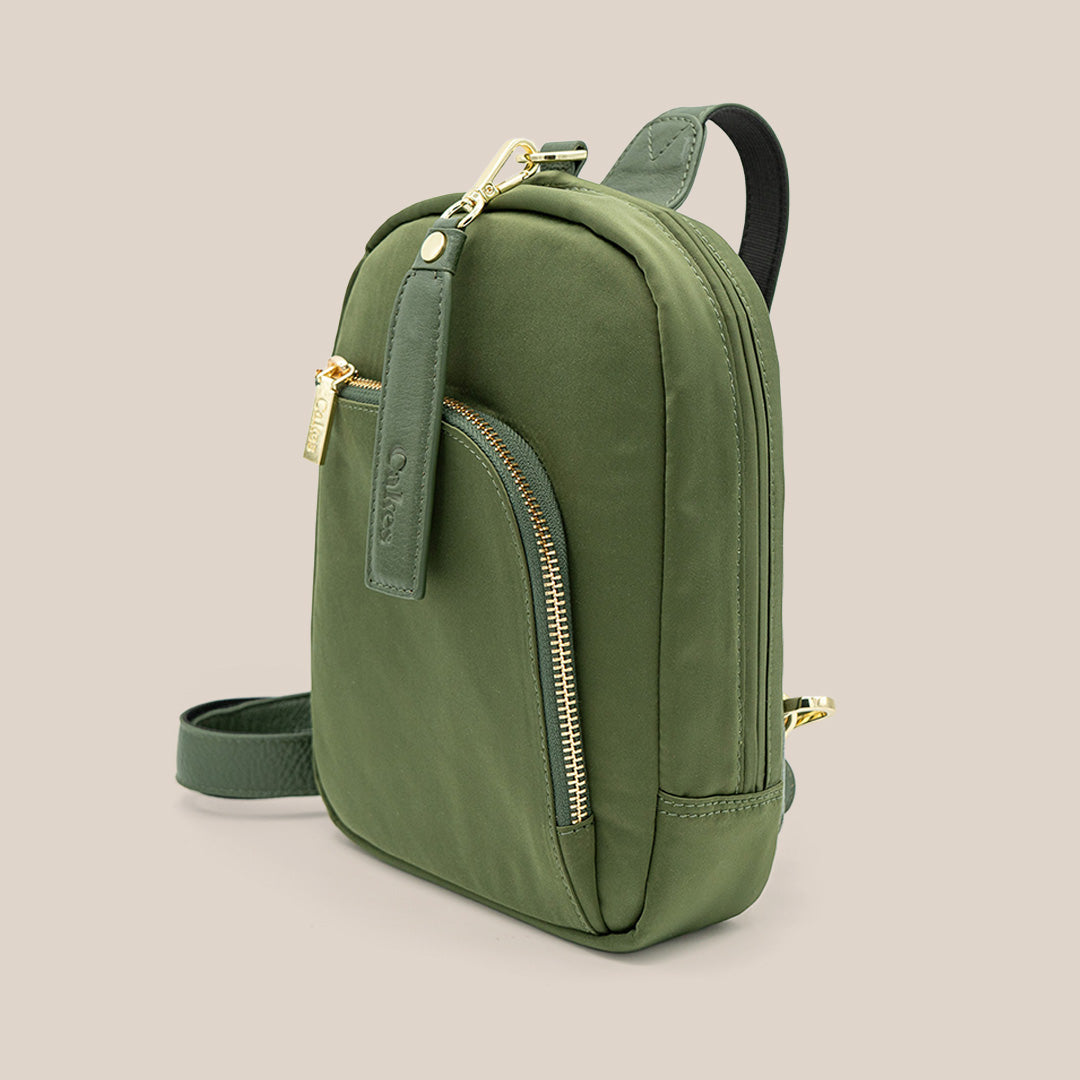 [Olive Green Gold Hardware] Side detail