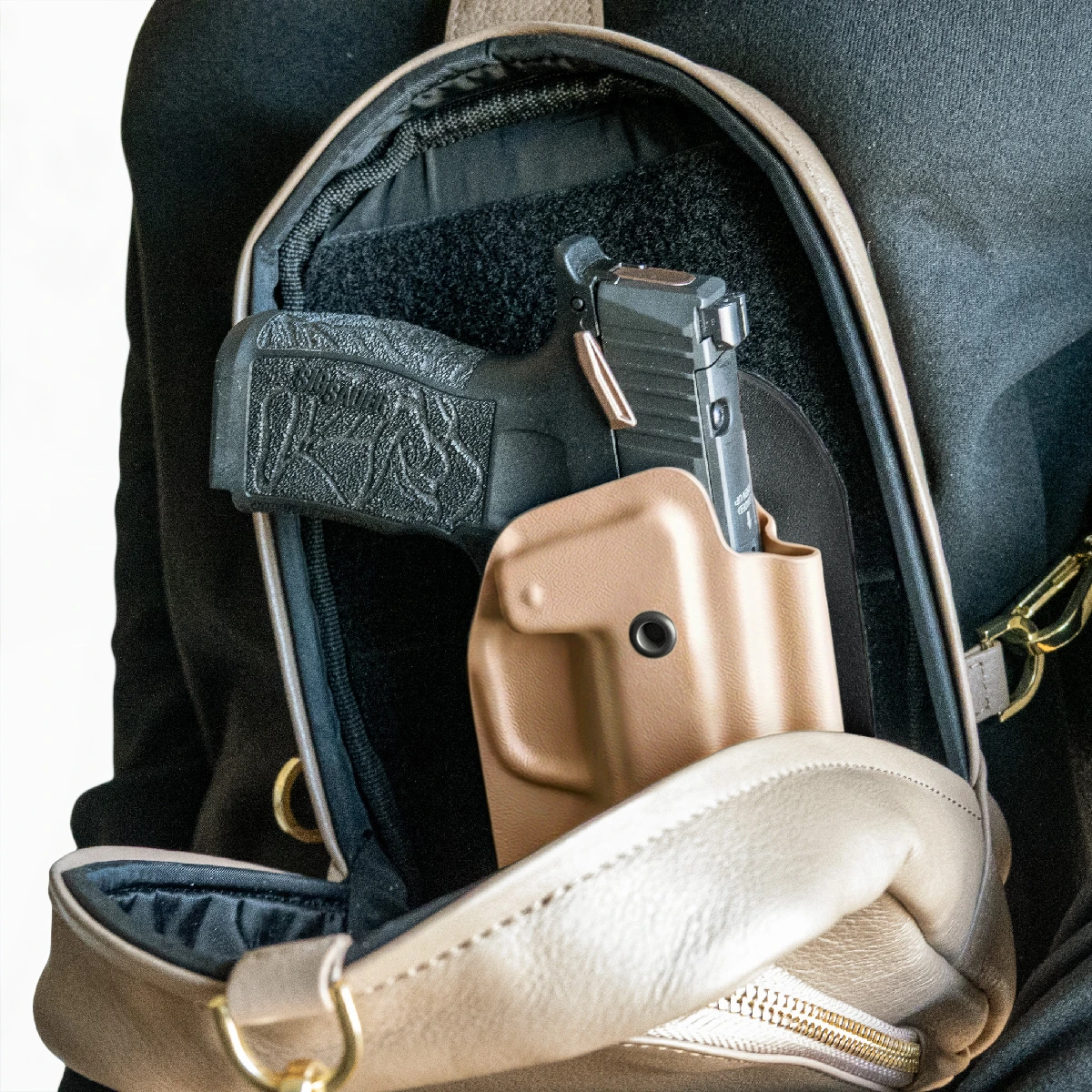 Cakes Purse Attachment Kydex Holster: Metallic