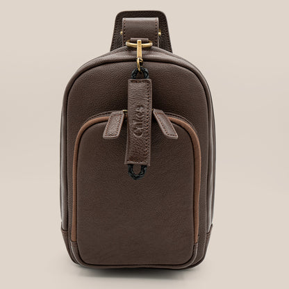 [Dark Chocolate Bronze Hardware] Front