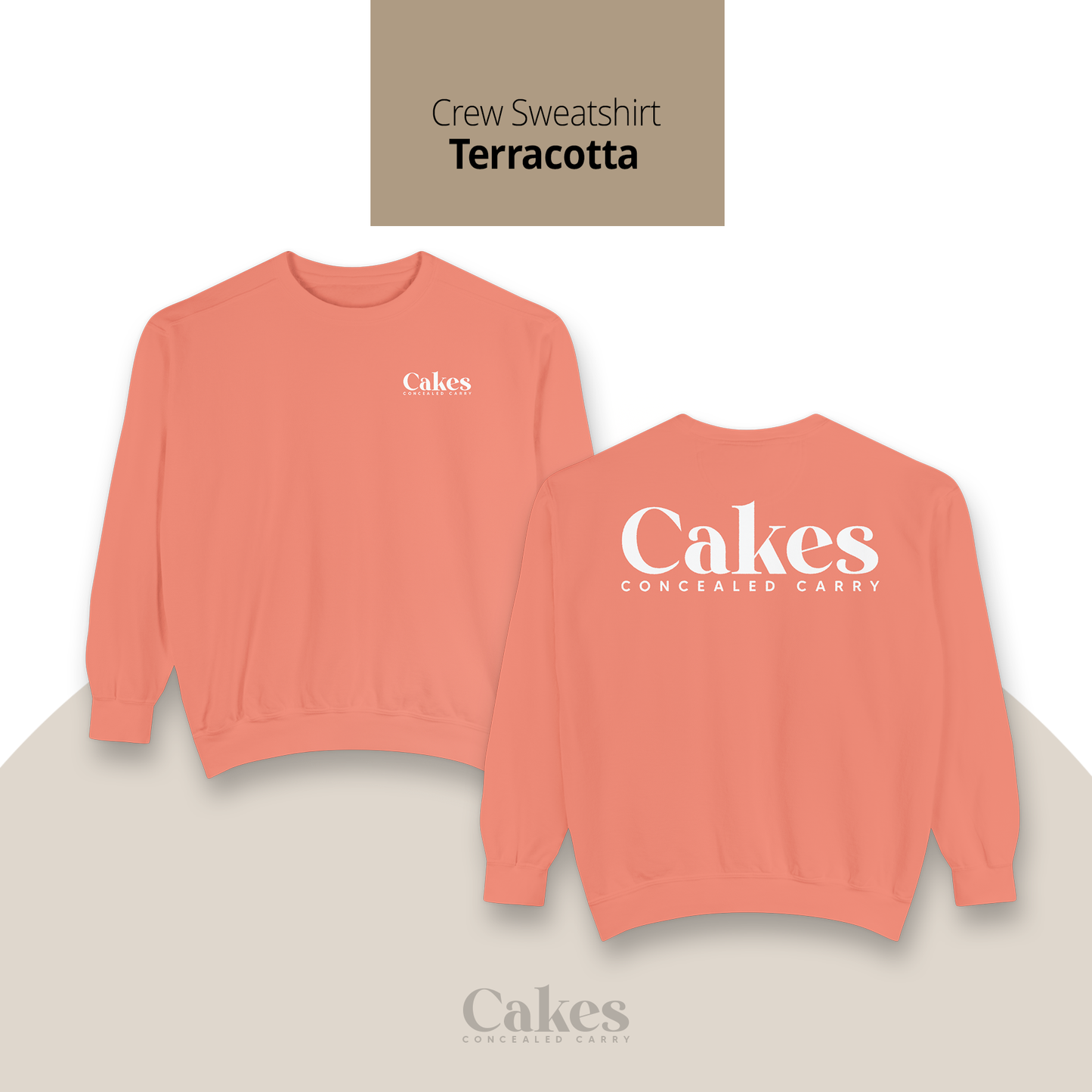 Cakes Concealed Crew Sweatshirt