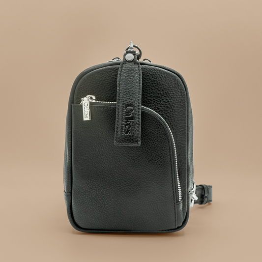 Madeline Subcompact Cross Body CCW Purse - Silver Hardware