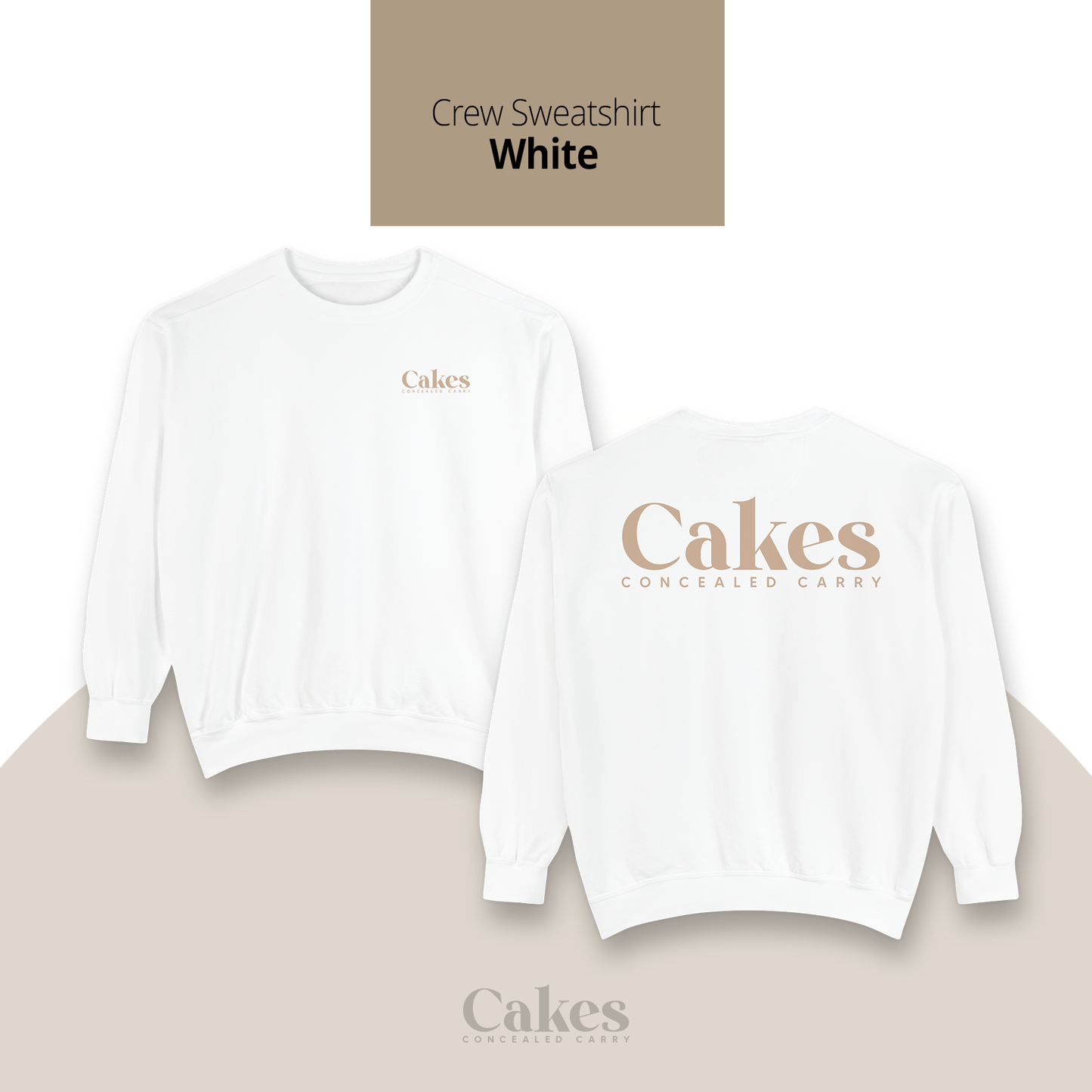 Cakes Concealed Crew Sweatshirt