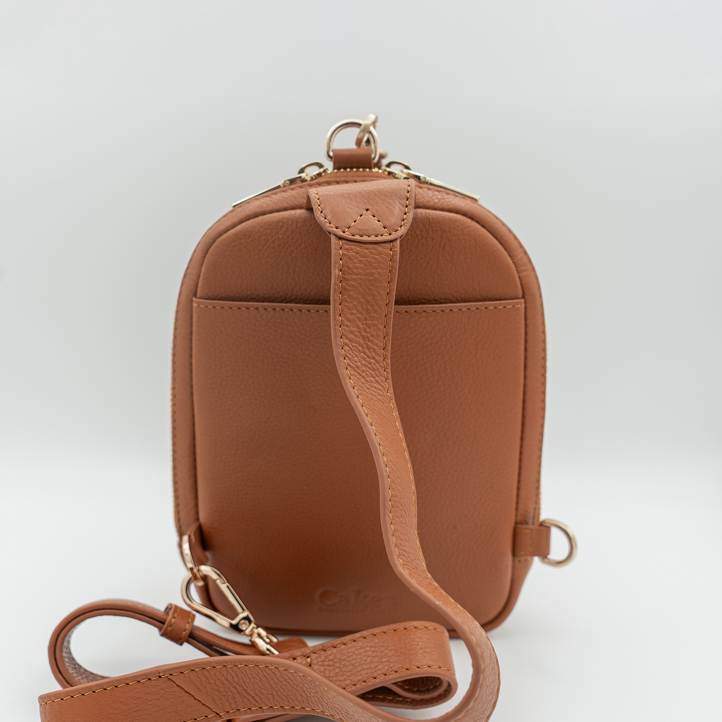 Madeline- Cross Body CCW Purse in Toffee Tan