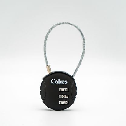 Cakes Lock - Black