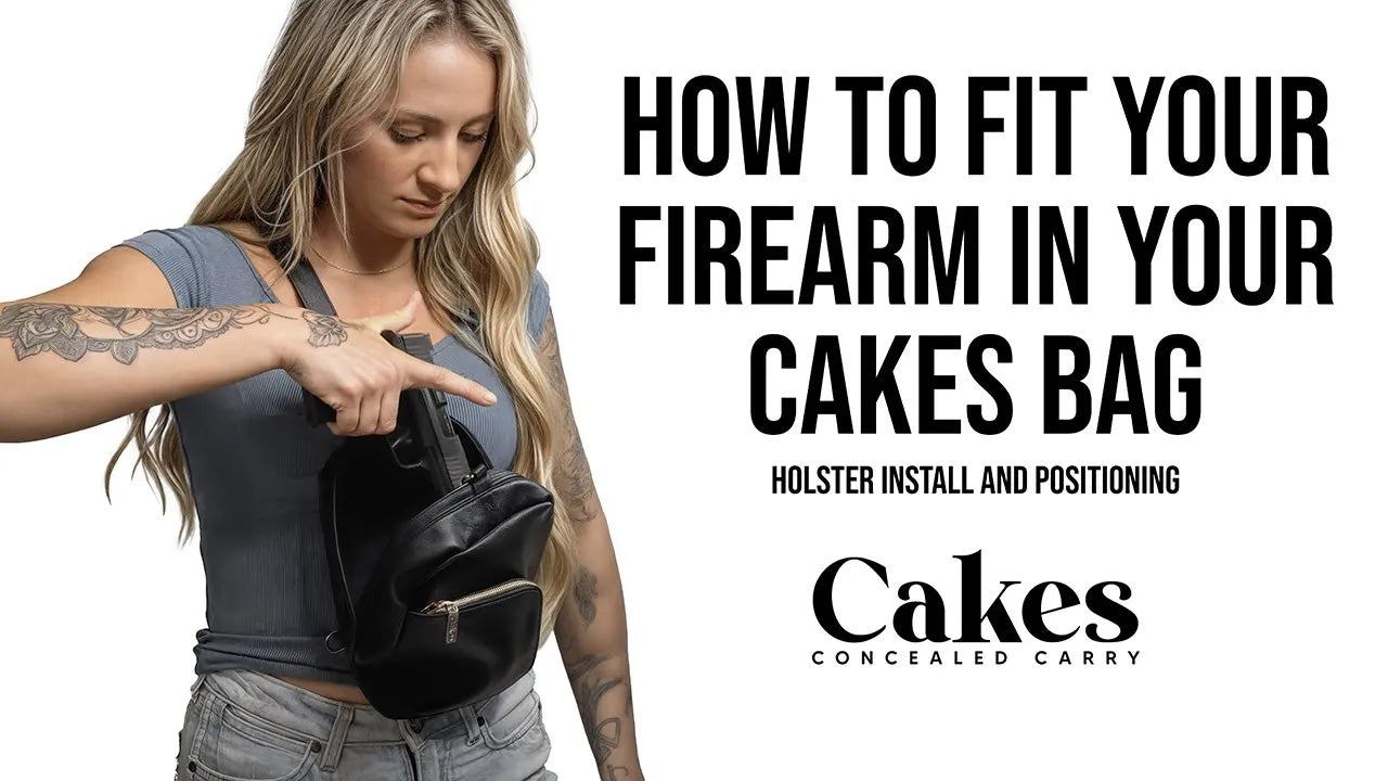 Load video: HOW TO FIT YOUR FIREARM IN YOUR CAKES BAG