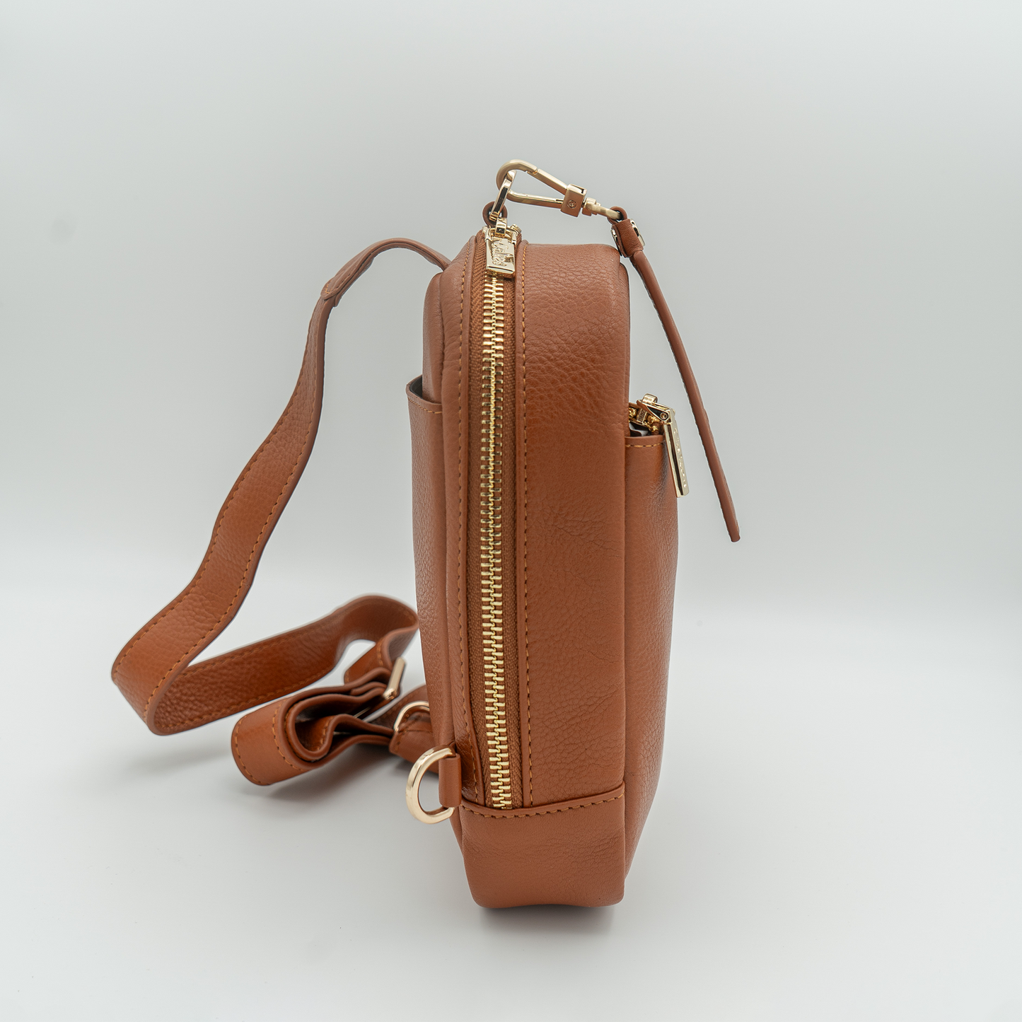 Madeline- Cross Body CCW Purse in Toffee Tan