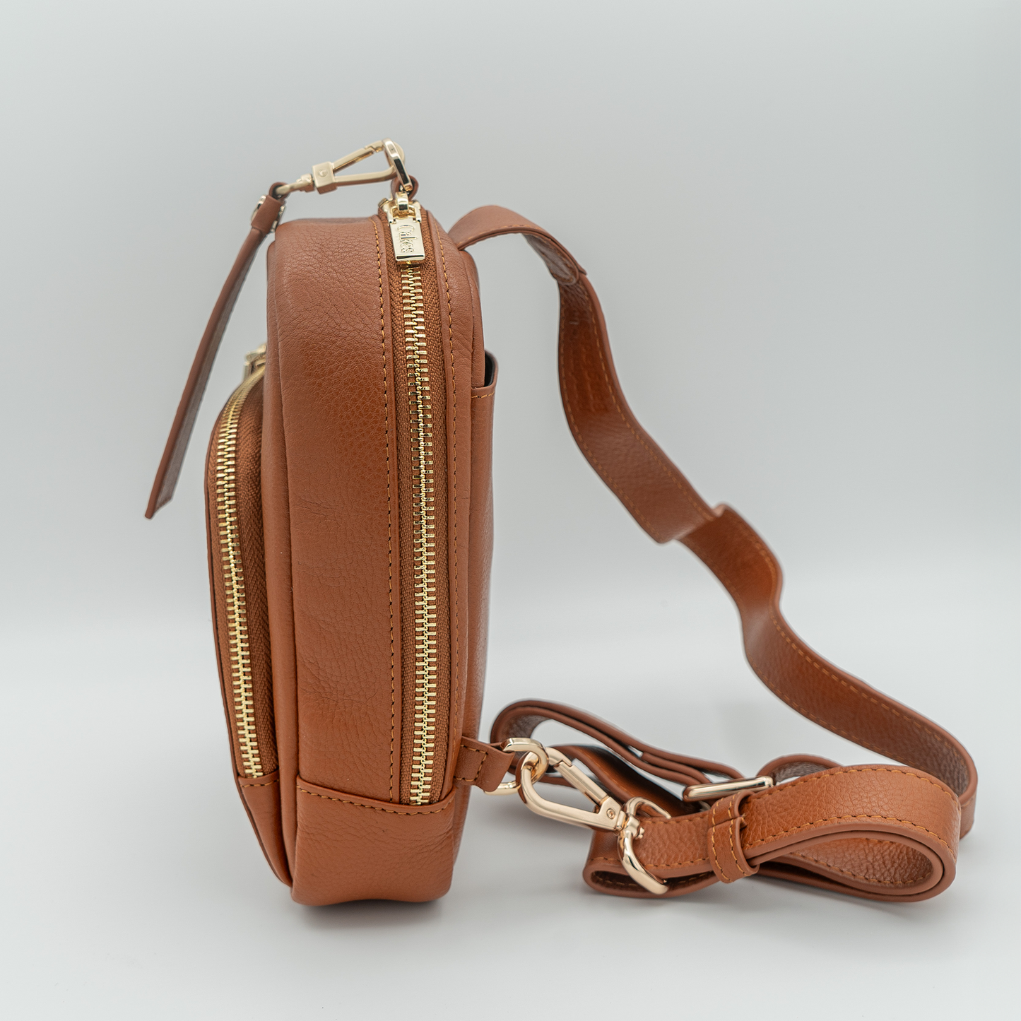 Madeline- Cross Body CCW Purse in Toffee Tan