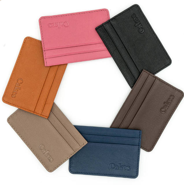 colorful slim card wallets